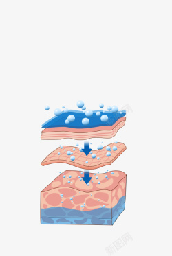 深层补水动画效果素材