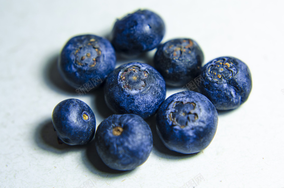 自然水果食物美味蓝莓背景