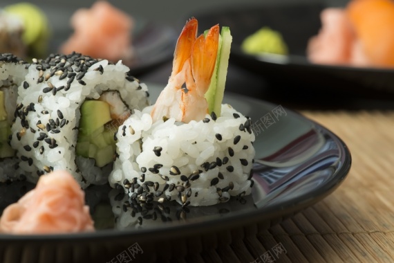 日本寿司高清摄影摄影图片
