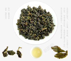 茶叶排版淡淡素材