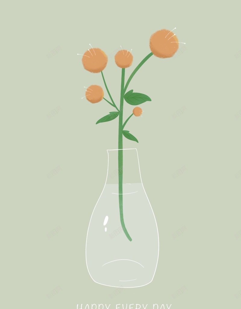 临摹花瓶插画jpg设计背景_88icon https://88icon.com 临摹 花瓶 插画 肌理感 简约