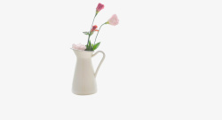 花瓶鲜花居家摆件纯洁简洁素材