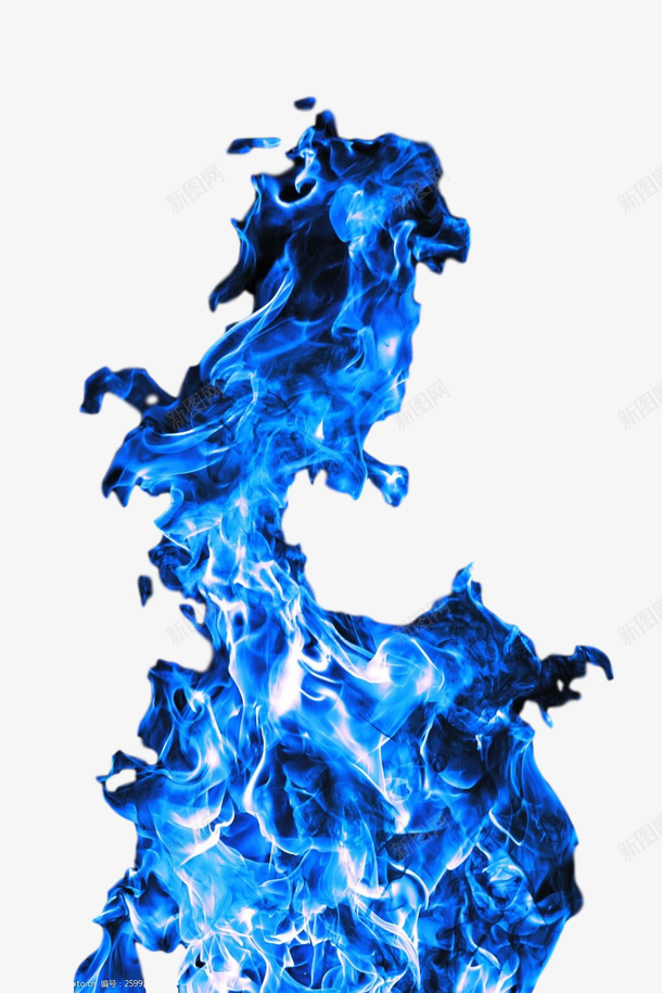 蓝色火焰透明图png免抠素材_88icon https://88icon.com 蓝 色 火 焰 透明图