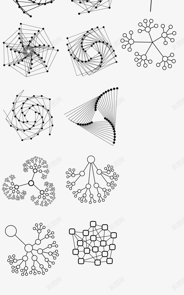 化学分子图标符号几何图案png免抠素材_88icon https://88icon.com 化学分子 几何符号 分子符号 图标