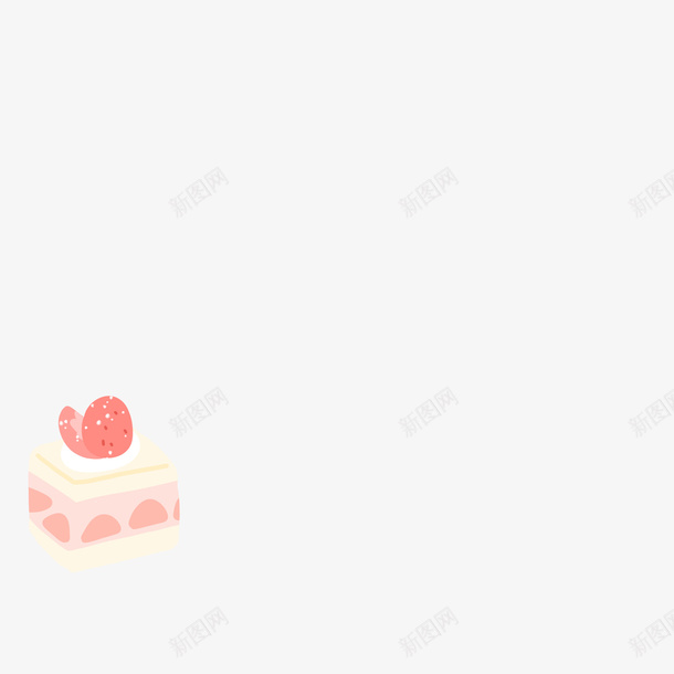 可爱少女小蛋糕psd免抠素材_88icon https://88icon.com 小蛋糕 粉色蛋糕 少女心 卡通 可爱