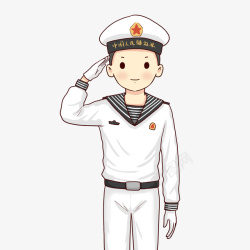 海军卡通中国人民解放军海军高清图片
