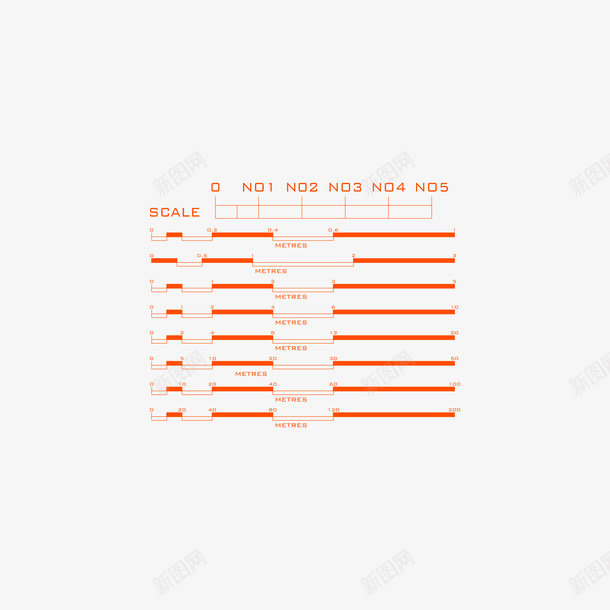 数据橙色界面设计psd免抠素材_88icon https://88icon.com 橙色 数据 进度 刻度