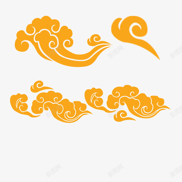 祥云中式祥云装饰图案装饰元素复古祥云png免抠素材_88icon https://88icon.com 祥云 装饰图案 装饰元素 复古祥云 中式祥云