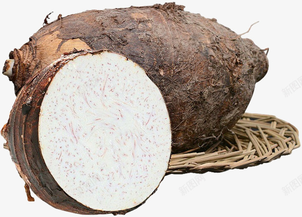 一颗新鲜的荔浦芋头特写png免抠素材_88icon https://88icon.com 广西 新鲜蔬菜 特产 芋头 荔浦芋头