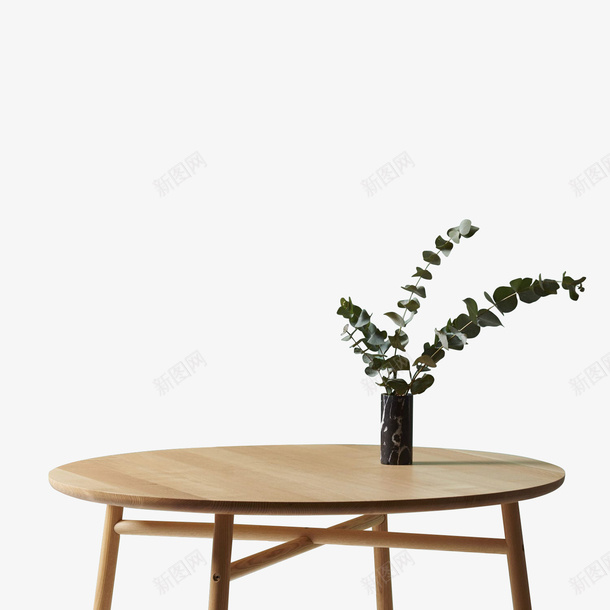 木头圆形桌子png免抠素材_88icon https://88icon.com 木头 桌子 桌子侧面 植物 花瓶