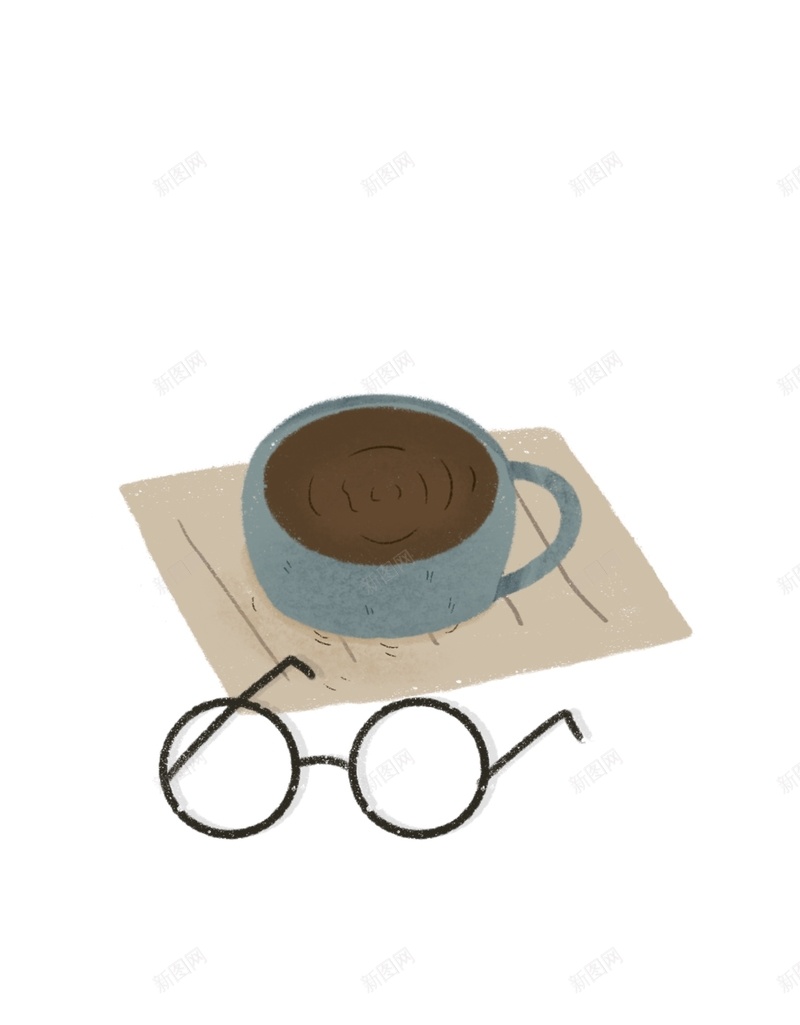 临摹休闲时光jpg设计背景_88icon https://88icon.com 临摹 休闲时光 咖啡 眼镜 简约