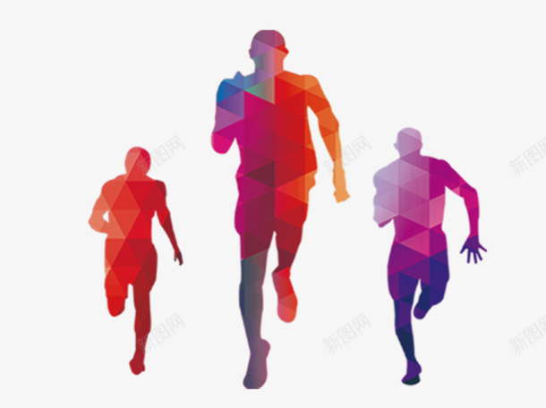 三个奔跑的男人剪影png免抠素材_88icon https://88icon.com 三个人跑步 奔向希望素材 奔跑 奔跑黑影 跑步 运动 运动剪影