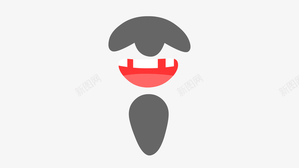 卡通嘴巴胡子牙齿png免抠素材_88icon https://88icon.com 卡通 嘴巴 胡子 牙齿 脸部