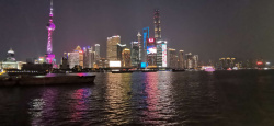 上海陆家嘴夜景上海外滩夜景让你感受下魔都的魅力高清图片