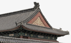 中国风叶子古风配饰屋顶素材