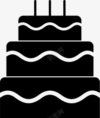 生日蛋糕背景生日蛋糕啊啊图标