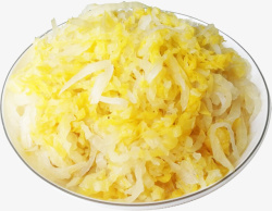 一盘美味的酸菜素材