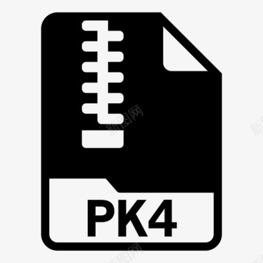 4K图标pk4文档扩展名图标