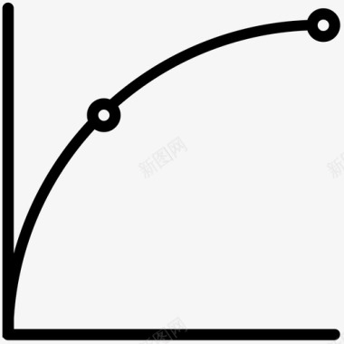 塞尔贝塞尔曲线图标