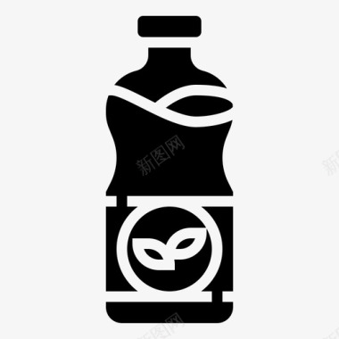 软饮料饮料瓶子图标