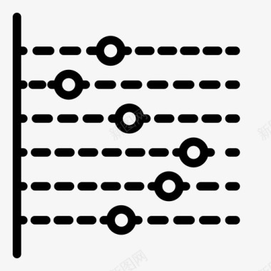 智能手机与信息图表图表分析信息图表图标