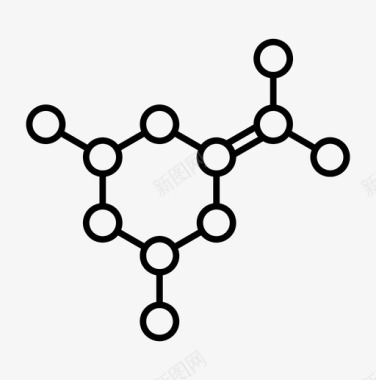 分子苯环碳图标