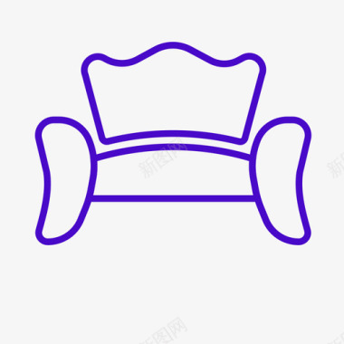 png欧式沙发图标