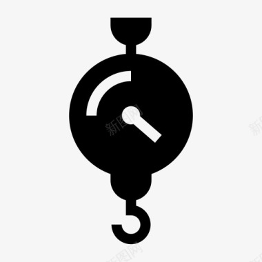 吊秤吊秤天平度量图标