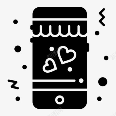 约会的约会爱情手机图标