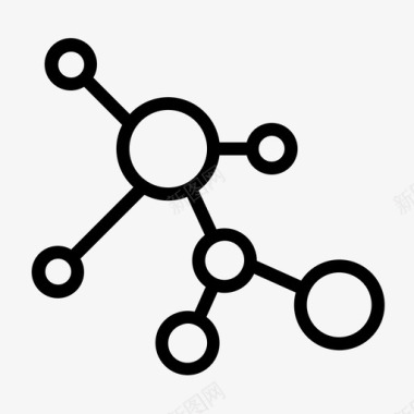 分子原子化学实验图标