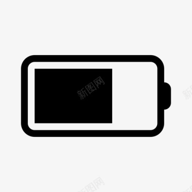 手机电池电量电池电量图标