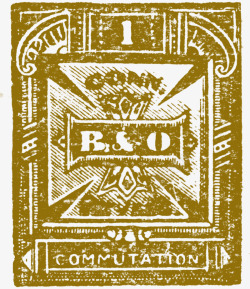 国外复古邮票效果效果图图案手账照片装饰设计素材