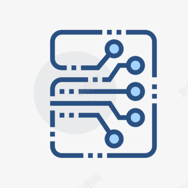 抽象电路图标