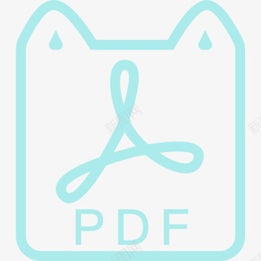 PDF文件格式pdf图标