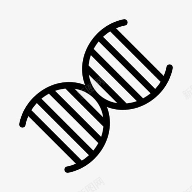 DNA图标dna生物学细胞图标