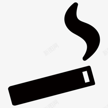 不抽烟司机抽烟图标