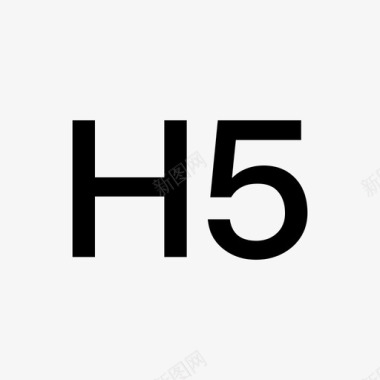 h5海报素材h5图标