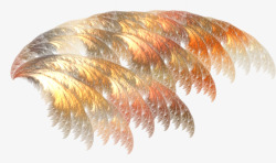 彩色羽毛翅膀星光闪烁素材