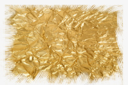 金色粉末飘落透明素材