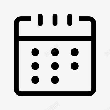排考日历01图标