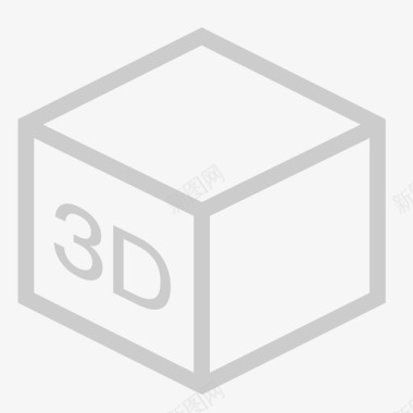 3D立体眼镜3d图标