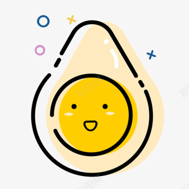 彩绘鸡蛋鸡蛋MBE图标