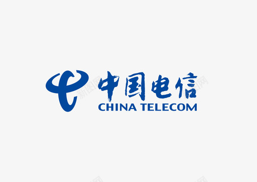 矢量标志中国电信图标