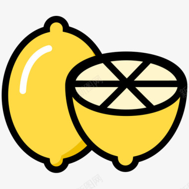 简约外观柠檬图标