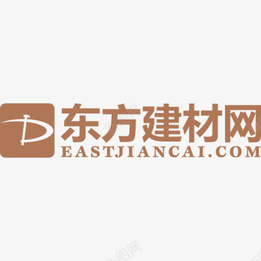 建材家装东方建材网logo倒图标