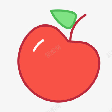 苹果生鲜苹果图标