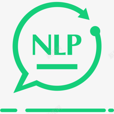 信息标志NLP自然语言解析图标