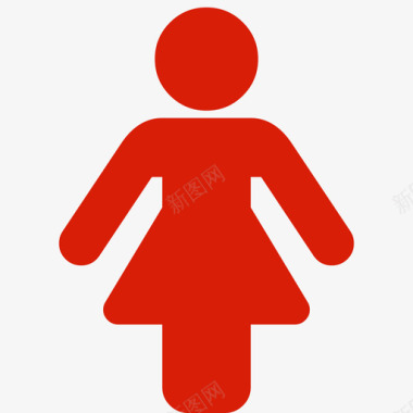 服装女性女性图标