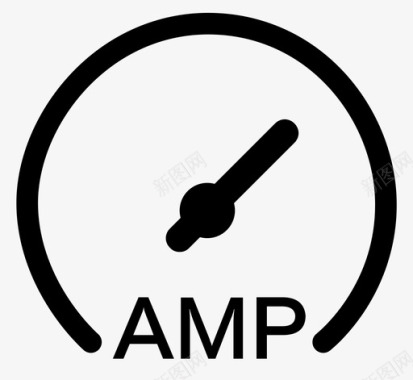 amp音符AMP加速图标