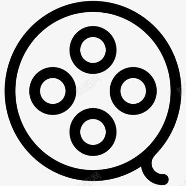 电影票矢量电影票图标